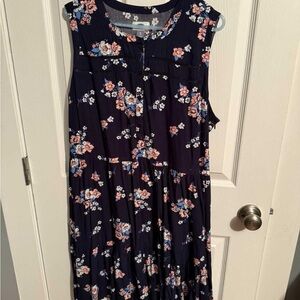 Old Navy Floral Sleeveless Dress